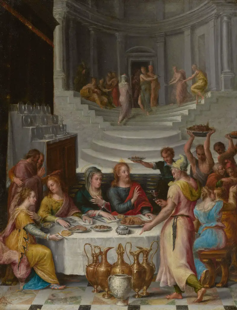 Wedding Feast at Cana Lavinia Fontana